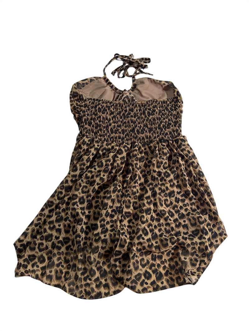 N/A Vintage Leopard Tunic Vintage