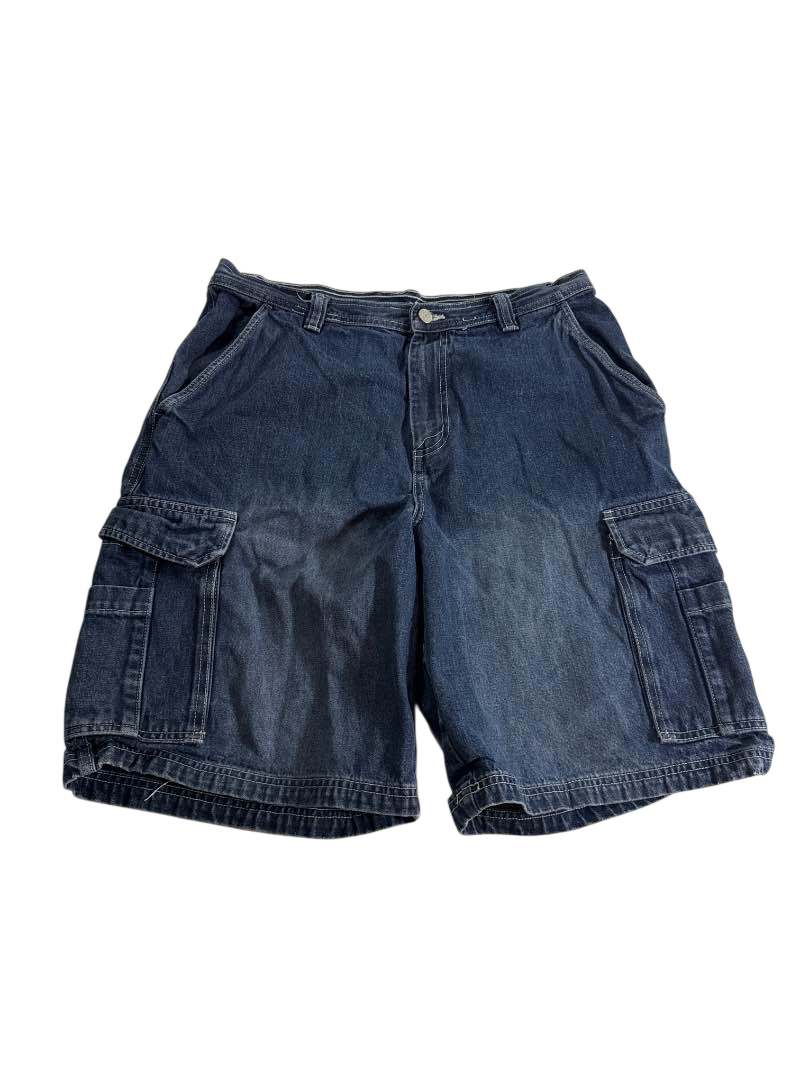 Faded Glory Vintage Denim Cargo Shorts Vintage