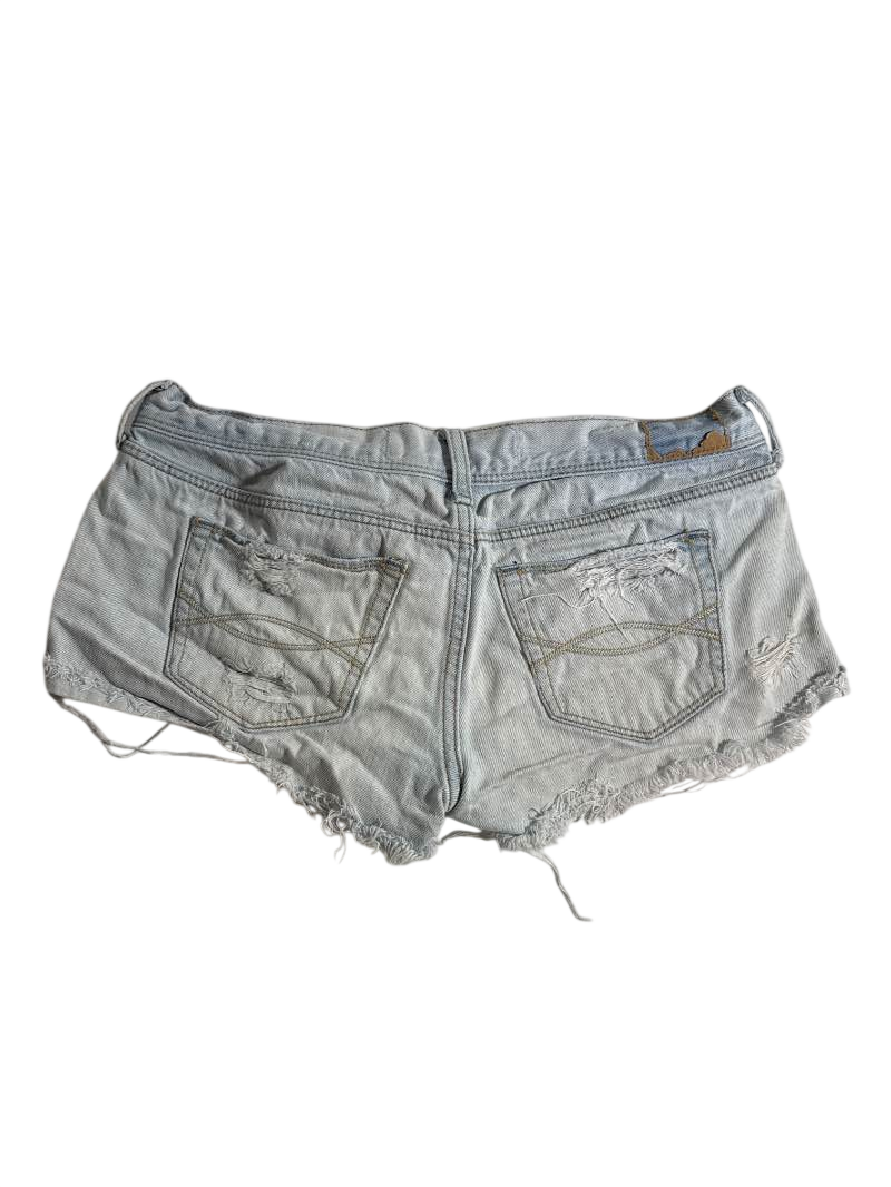 Abercrombie & Fitch Distressed Denim Shorts Shorts