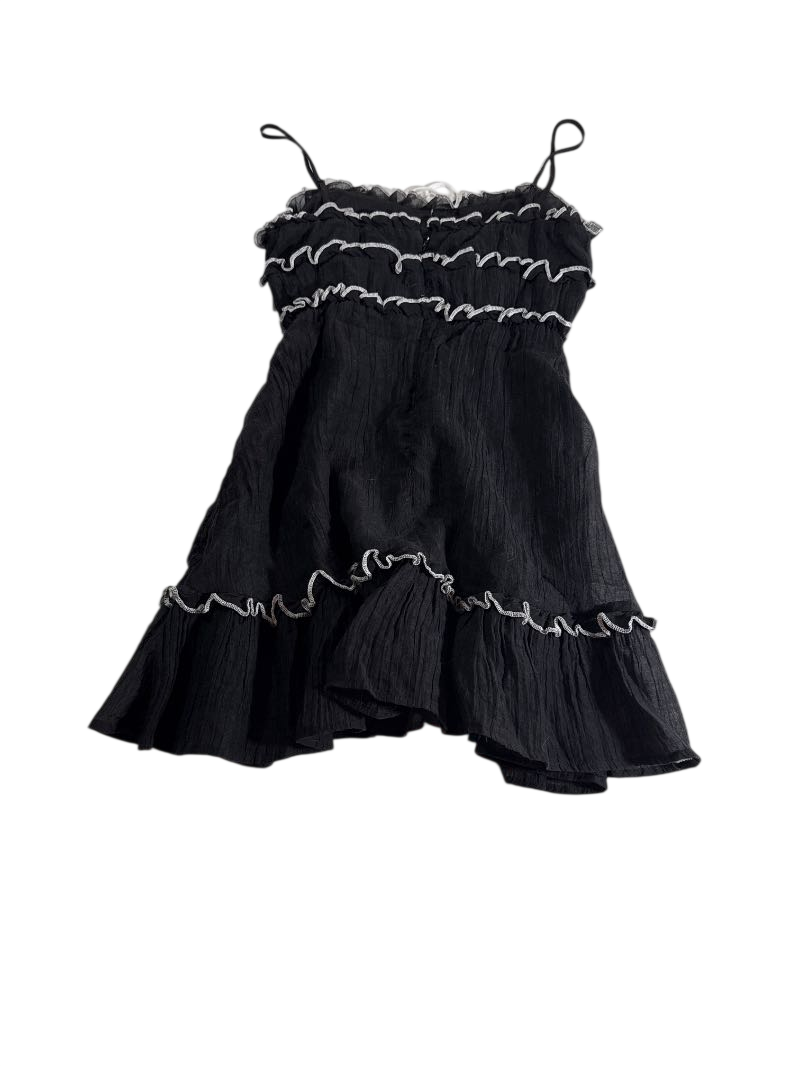 The Vintage Shop Ruffled Mini Dress Dresses