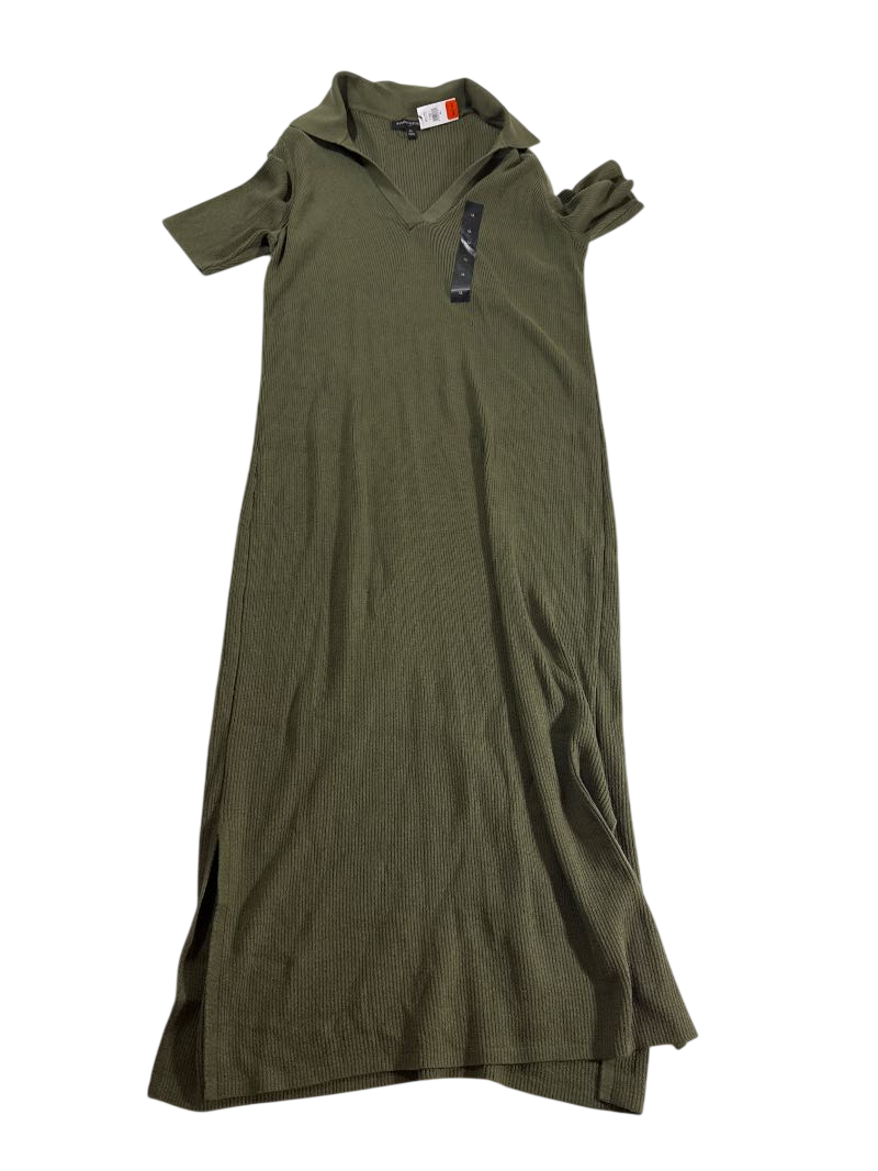 Banana Republic  Ribbed V-Neck Dresses