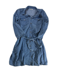 Speed Limit Button-down with tie waist Dresses