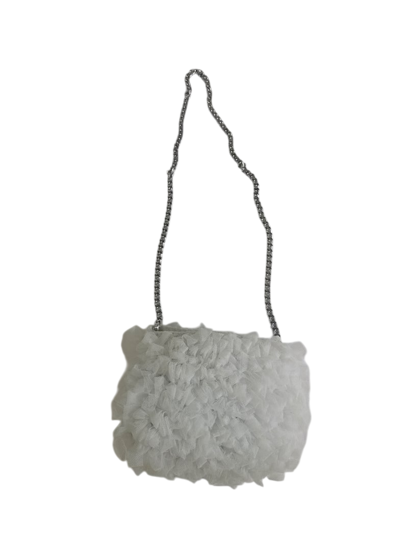 None Textured chain-strap bag Handbags