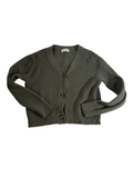 Poof V-Neck Button Cardigan Sweaters