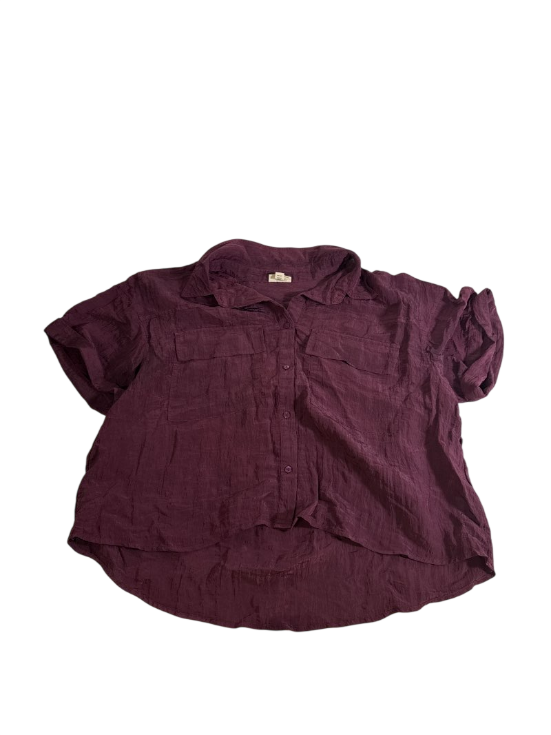 A.n.a Short Sleeve Button-Up Short Sleeves