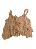 Old Navy Lace Ruffle Tank Tanks