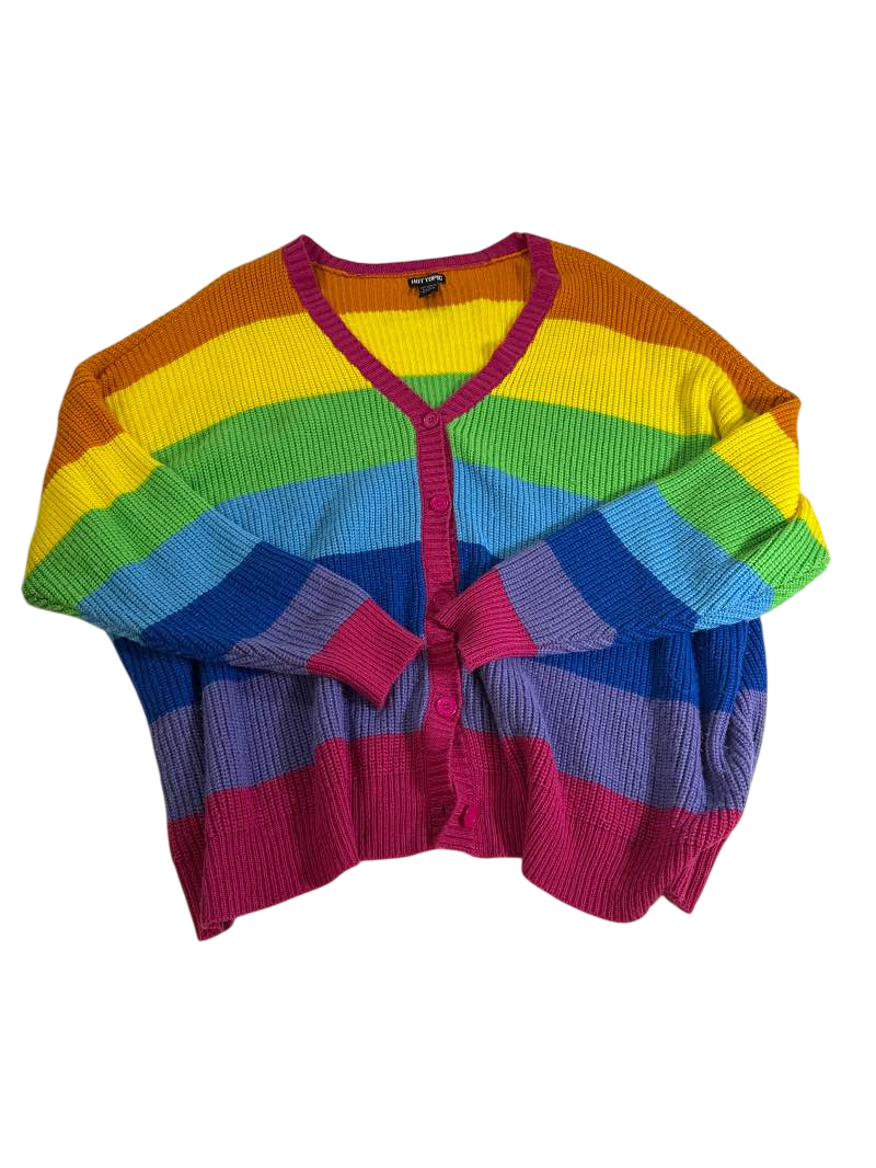 Hot Topic V-Neck Cardigan Sweaters