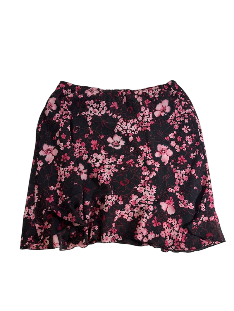 Fashion Bug Floral ruffle skirt Vintage