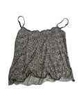 None Leopard Print Camisole Vintage