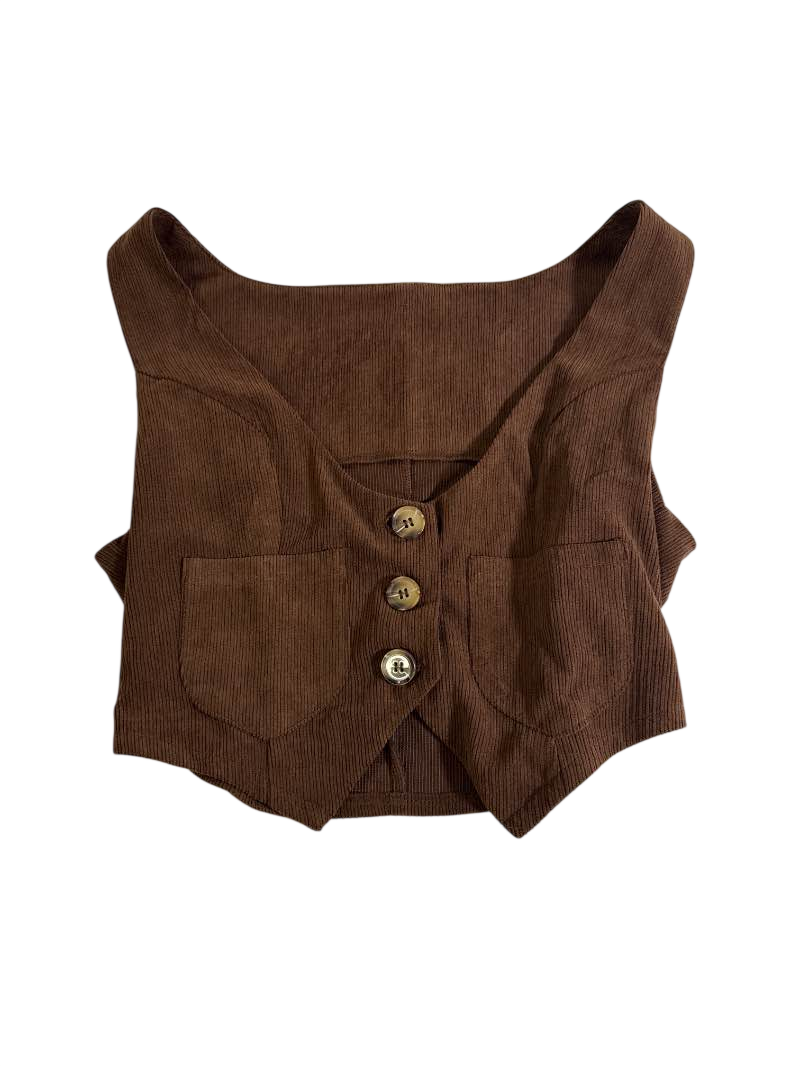 SHEIN  Button-Up Tank Tanks