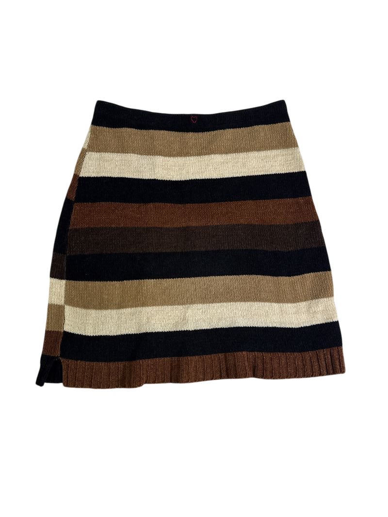 Vintage Striped Knit Skirt Vintage