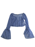 Kimchi Blue Sheer Bell Sleeves Long Sleeves