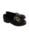 Asos Round Buckle Loafers Flats