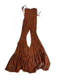 Storia Smocked floral maxi dress Dresses