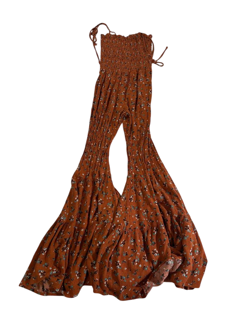 Storia Smocked floral maxi dress Dresses