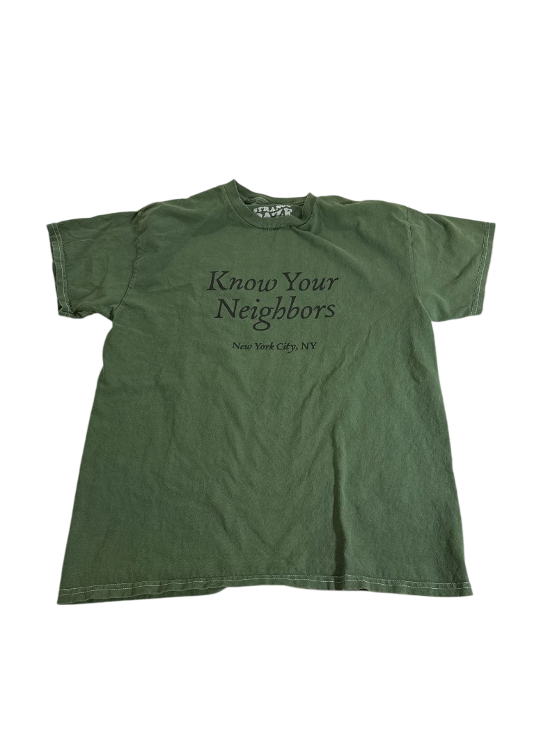 Strange Daze Crew Neck T-Shirt Short Sleeves