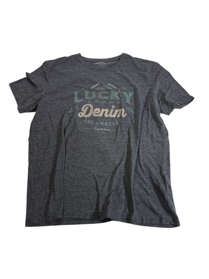 Lucky Brand Crew Neck Tee Short Sleeves