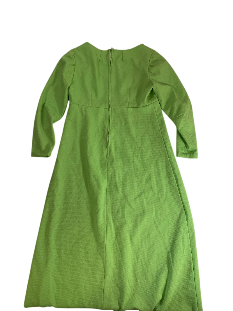 None Long Sleeve Maxi Dress Vintage