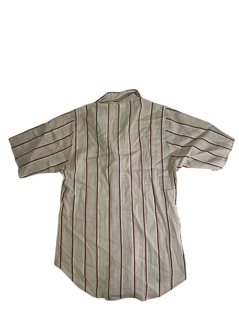 La Bene Striped Button-Up Shirt Vintage