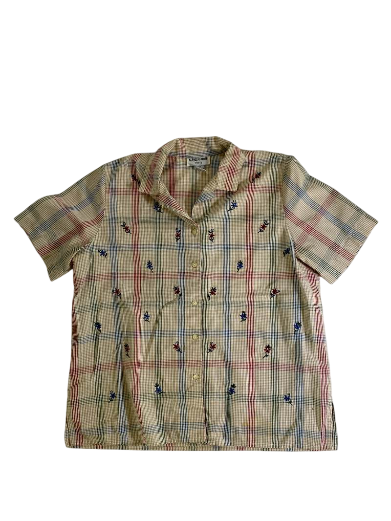 Alfred Dunner  Vintage Embroidered Blouse Vintage