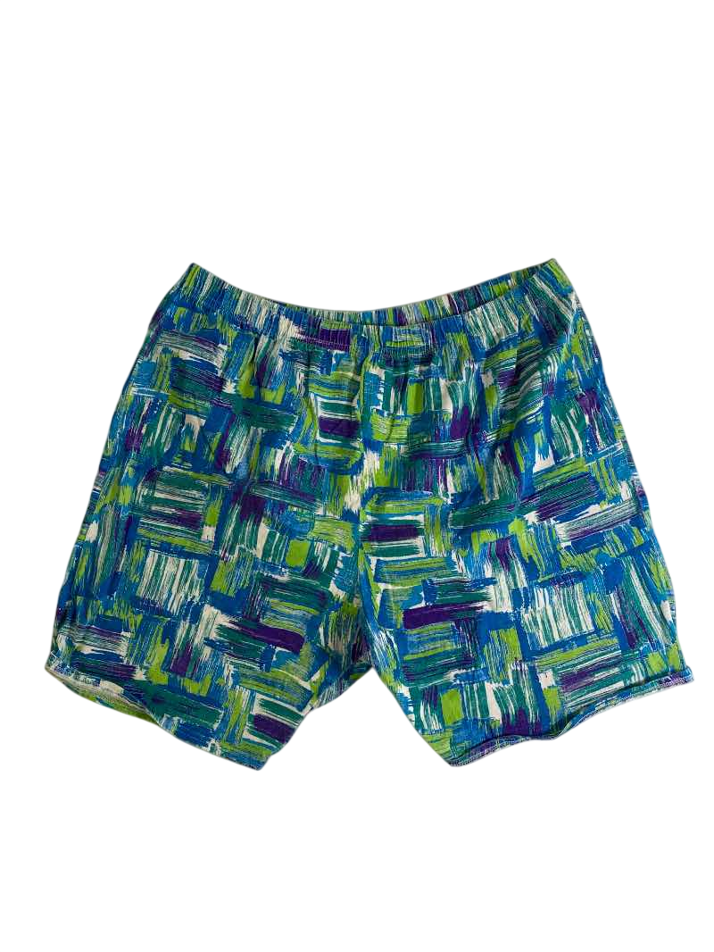 Just My Size Vintage Patterned Shorts Vintage