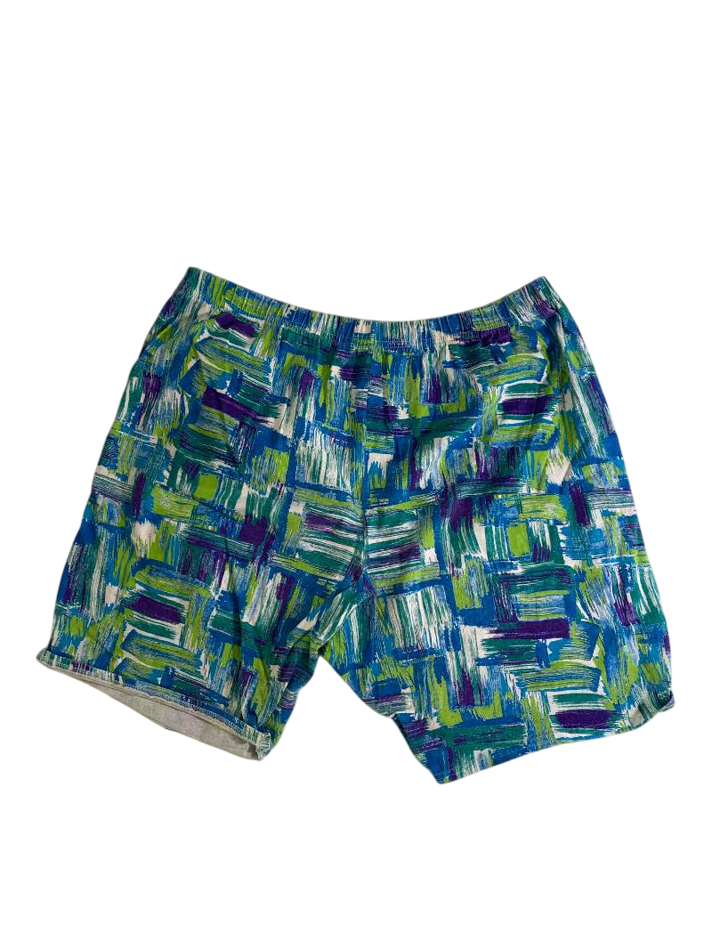 Just My Size Vintage Patterned Shorts Vintage