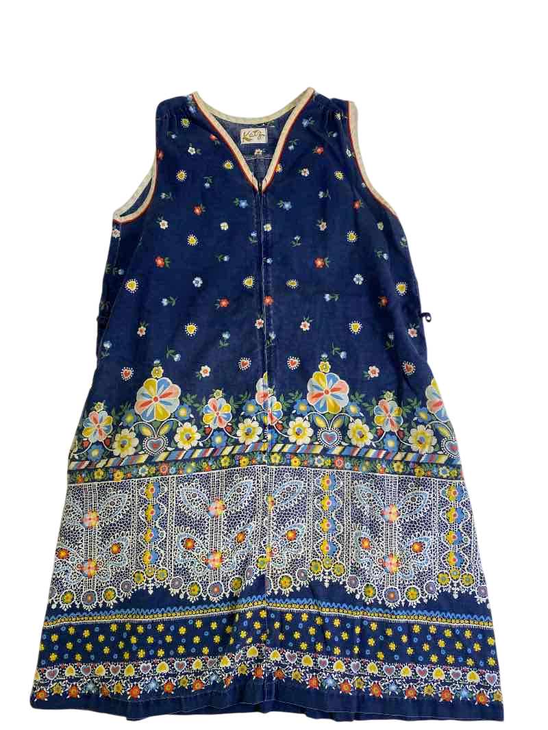 Kate Bohemian Floral Dress Vintage