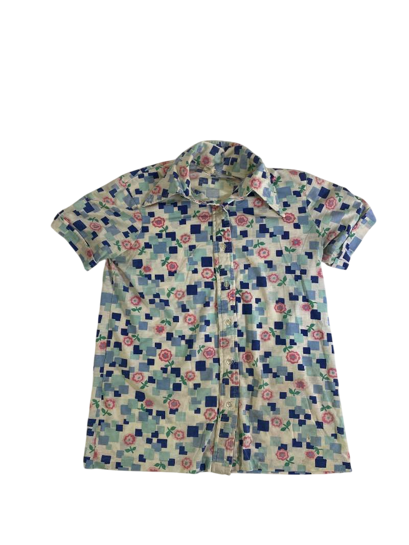 Beeline  Vintage Floral Button-Up Vintage