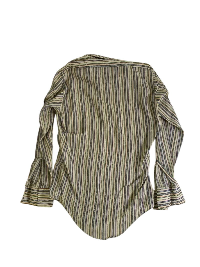 Murtag  Striped Button-Up Shirt Vintage