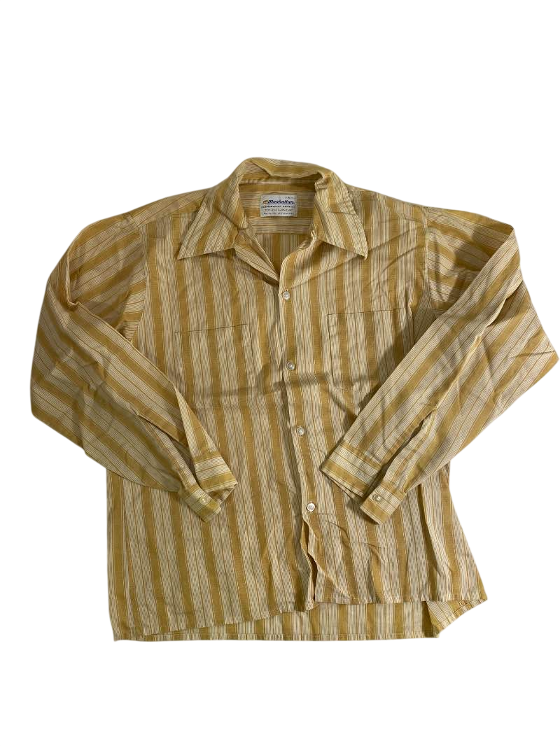 Manhattan  Vintage Striped Shirt Vintage