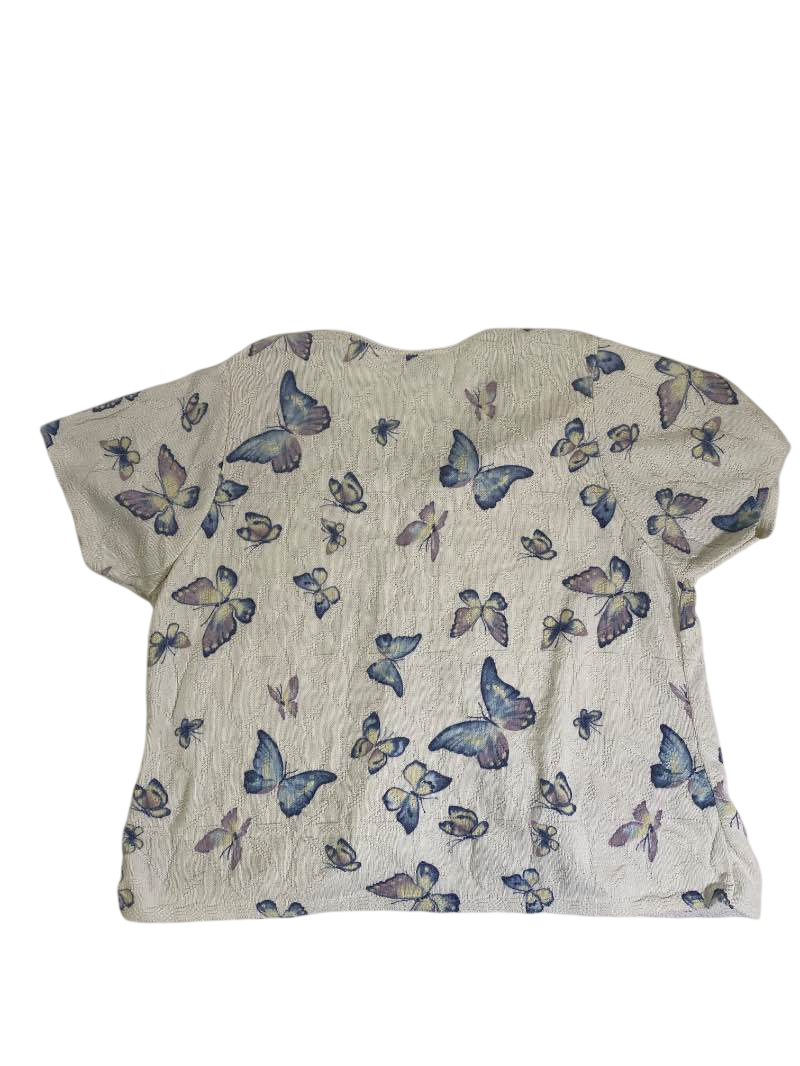 Fashion Bug  V-Neck Short Sleeve Short Sleeves