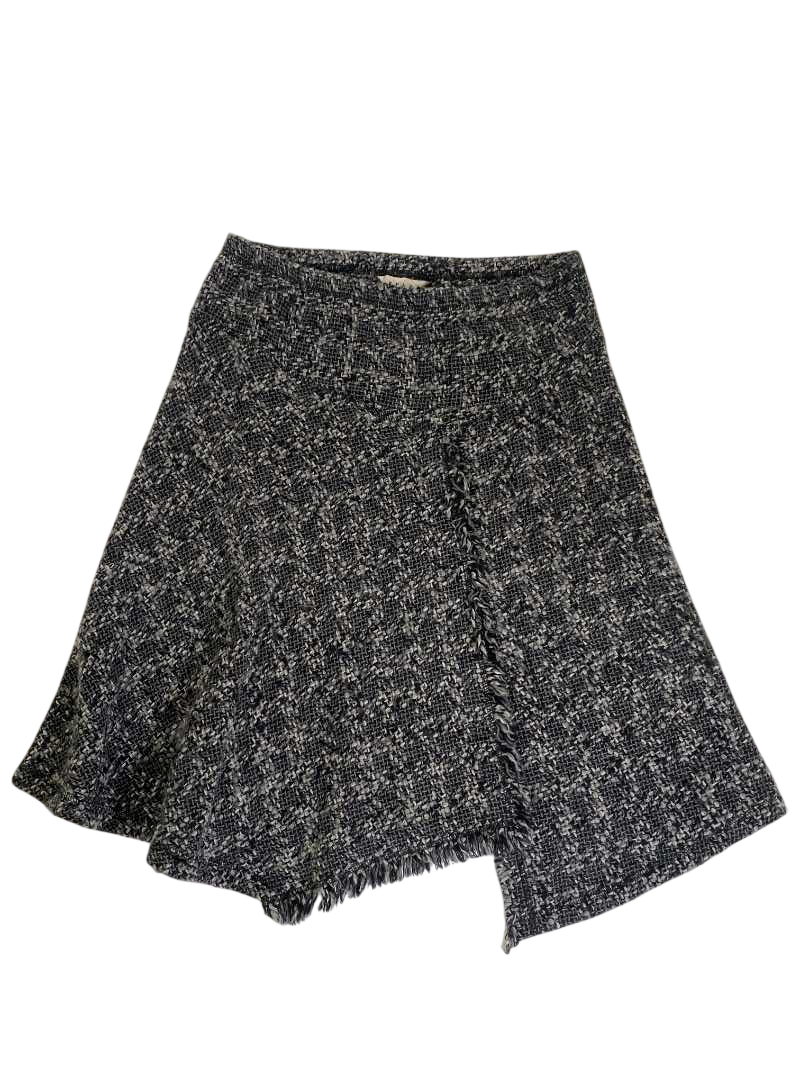 Holte Asymmetrical Tweed Skirt Skirt
