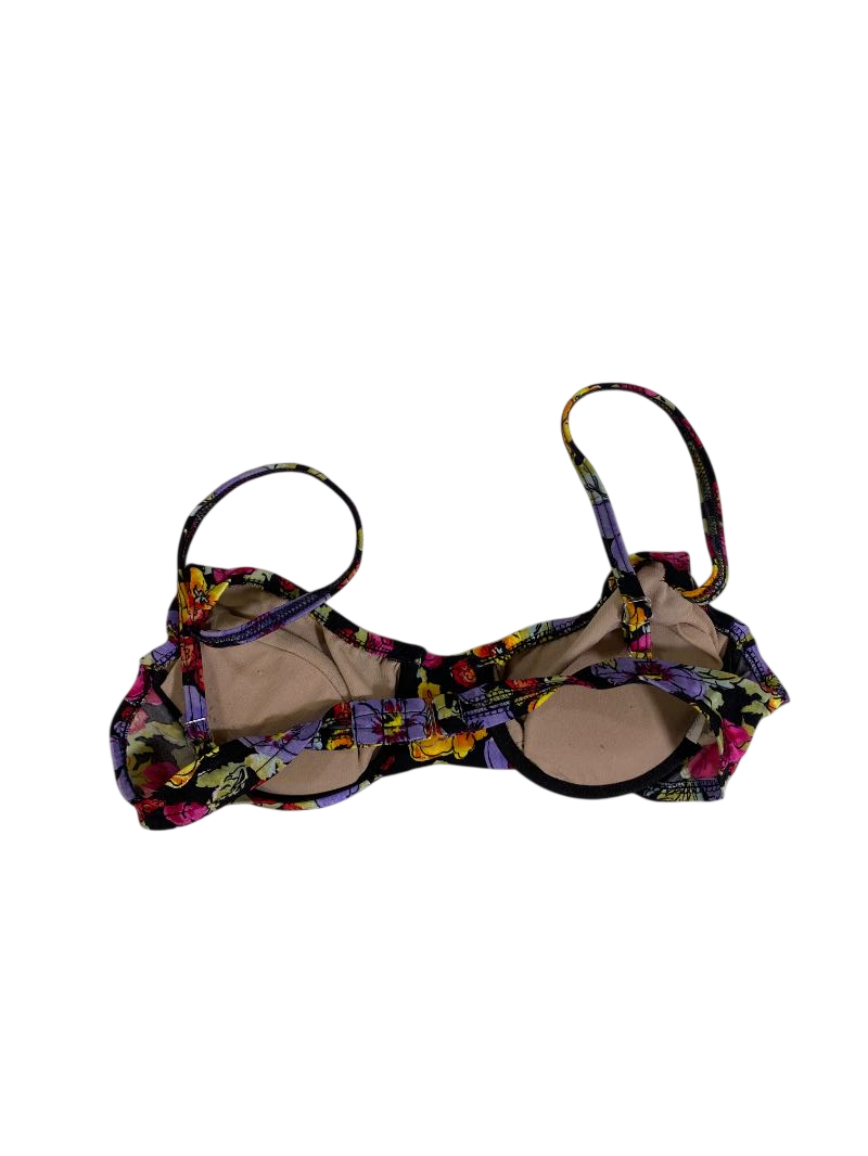 Lands’ End  Floral Bikini Top Swimwear