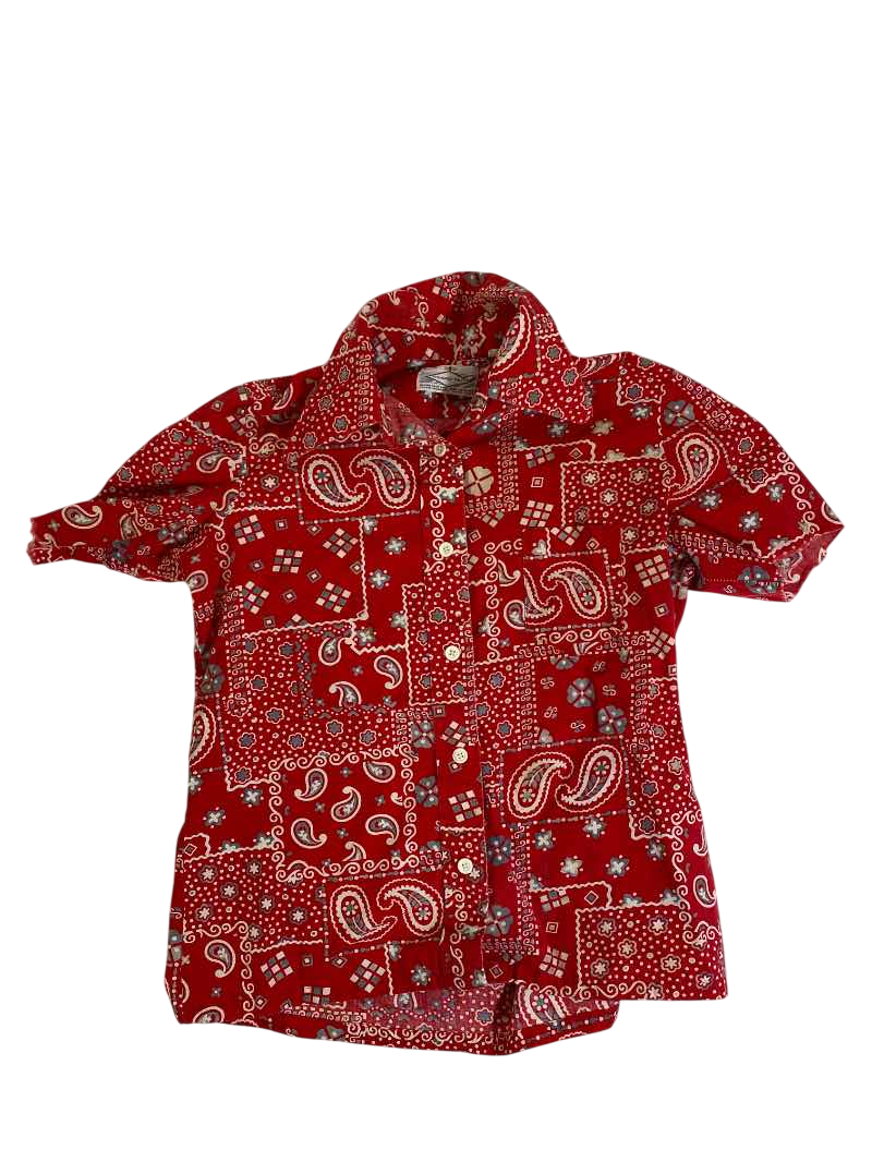 Permanent Press Vintage Bandana Shirt Vintage