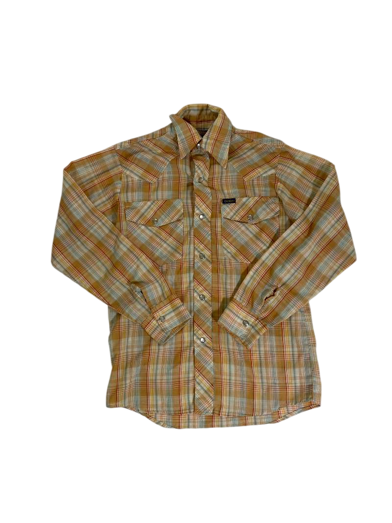 Osh Kosh Vintage Plaid Button-Up Vintage