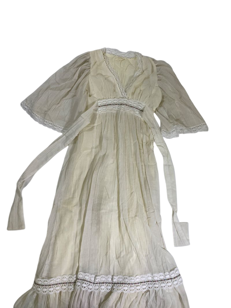 None Boho Maxi Dress Vintage