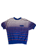 Lady Devon Striped Retro Top Vintage