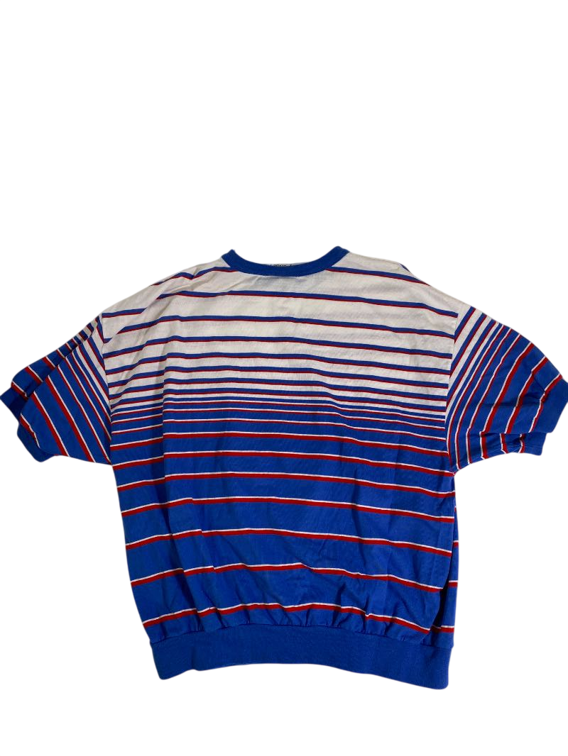 Lady Devon Striped Retro Top Vintage