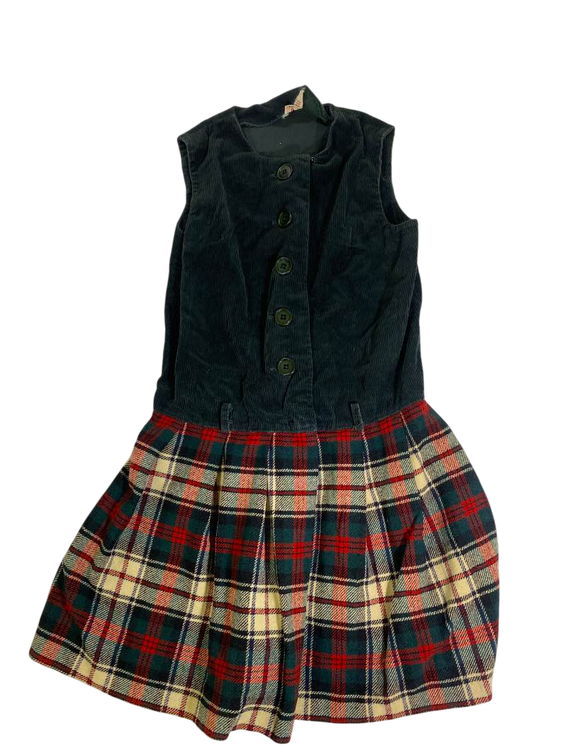Petti  Vintage Plaid Dress Vintage