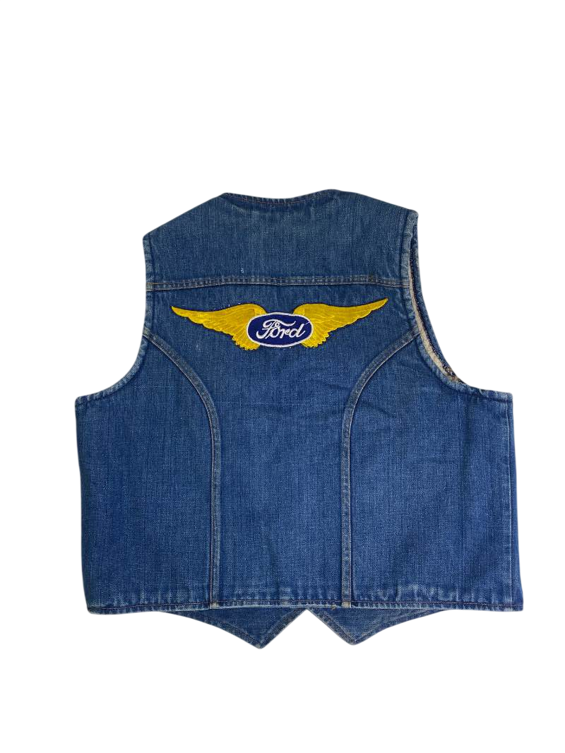 Maverick  Vintage Denim Vest Vintage