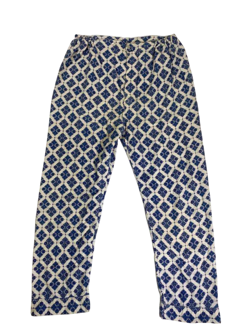 None Patterned Pants Vintage