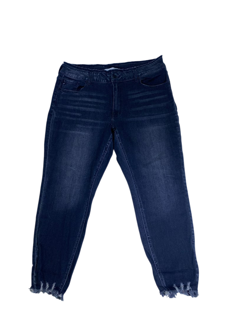 Maurice’s  Frayed Hem Skinny Jeans