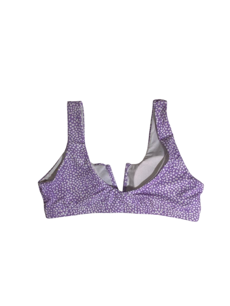 SHEIN  V-Neck Bikini Top Swimwear