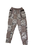Rising International  Patterned patchwork pants Pants