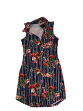No Boundaries  Floral Button-Up Mini Dresses