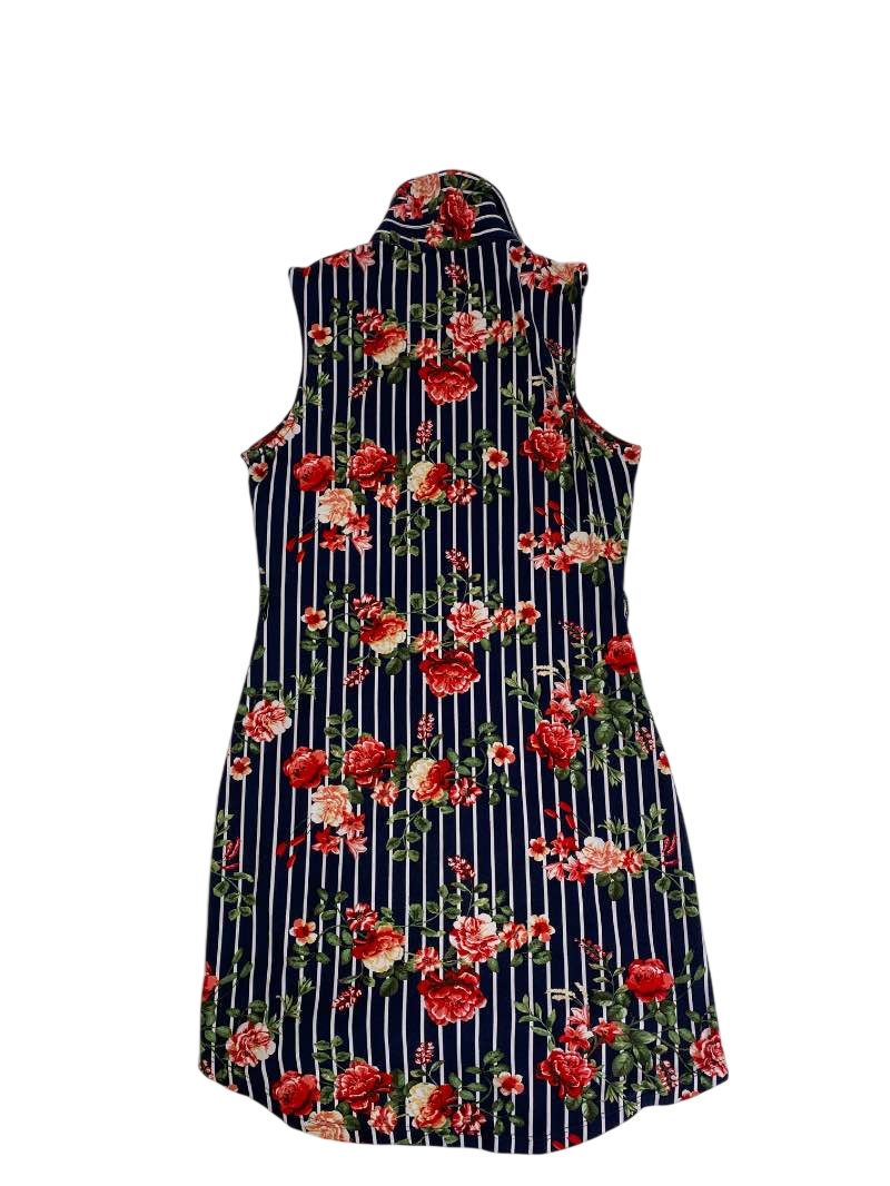 No Boundaries  Floral Button-Up Mini Dresses