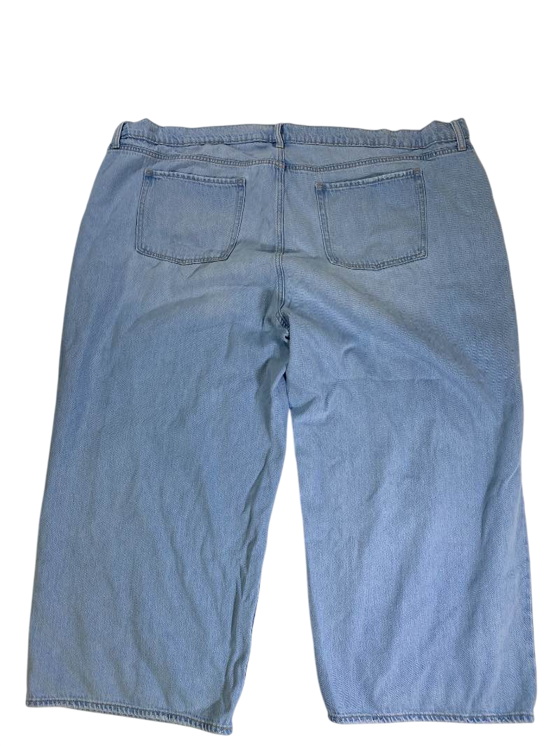 Old Navy Distressed Straight Leg Jeans