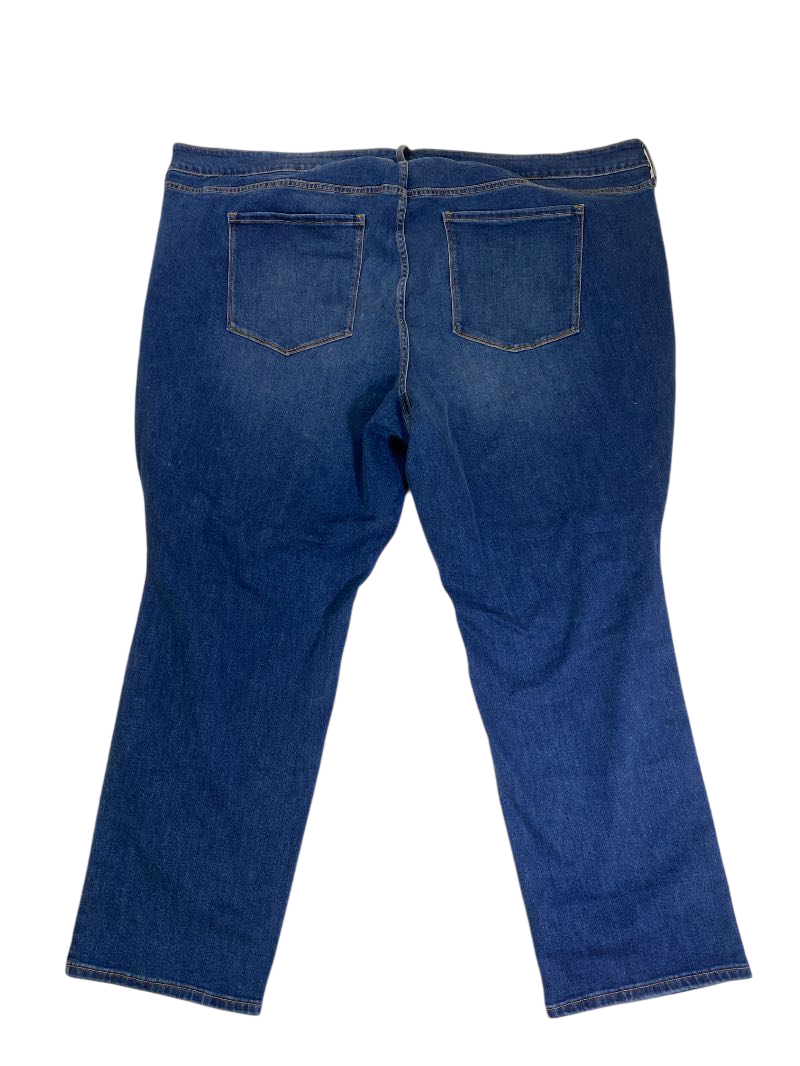 Old Navy Distressed Straight Leg Jeans