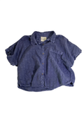 Lucky Brand Button-Up Shirt Short Sleeves