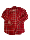Spare Time  Vintage Plaid Flannel Vintage